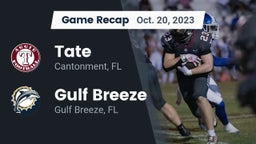 Recap: Tate  vs. Gulf Breeze  2023