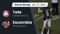 Recap: Tate  vs. Escambia  2023