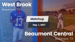 Matchup: West Brook High vs. Beaumont Central  2017