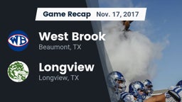 Recap: West Brook  vs. Longview  2017