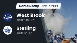 Recap: West Brook  vs. Sterling  2019