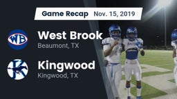 Recap: West Brook  vs. Kingwood  2019