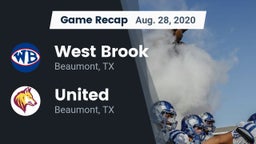 Recap: West Brook  vs. United  2020