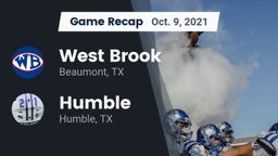 Recap: West Brook  vs. Humble  2021