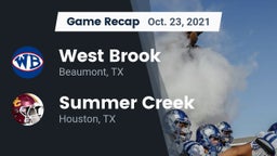 Recap: West Brook  vs. Summer Creek  2021