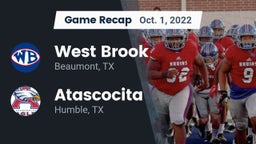 Recap: West Brook  vs. Atascocita  2022