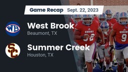 Recap: West Brook  vs. Summer Creek  2023