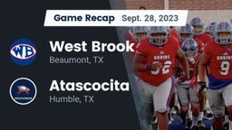 Recap: West Brook  vs. Atascocita  2023