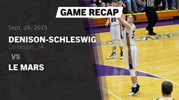 Recap: Denison-Schleswig  vs. Le Mars 2015