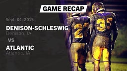 Recap: Denison-Schleswig  vs. Atlantic  2015