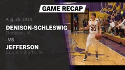 Recap: Denison-Schleswig  vs. Jefferson  2016