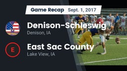 Recap: Denison-Schleswig  vs. East Sac County  2017