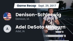 Recap: Denison-Schleswig  vs. Adel DeSoto Minburn 2017
