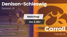 Matchup: Denison-Schleswig vs. Carroll  2017