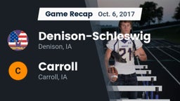Recap: Denison-Schleswig  vs. Carroll  2017