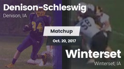 Matchup: Denison-Schleswig vs. Winterset  2017