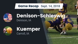 Recap: Denison-Schleswig  vs. Kuemper  2018