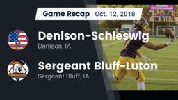Recap: Denison-Schleswig  vs. Sergeant Bluff-Luton  2018
