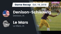 Recap: Denison-Schleswig  vs. Le Mars  2018