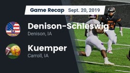 Recap: Denison-Schleswig  vs. Kuemper  2019