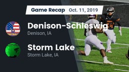 Recap: Denison-Schleswig  vs. Storm Lake  2019