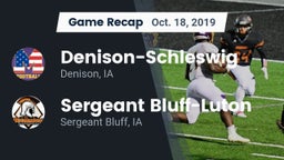 Recap: Denison-Schleswig  vs. Sergeant Bluff-Luton  2019