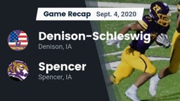 Recap: Denison-Schleswig  vs. Spencer  2020