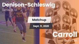 Matchup: Denison-Schleswig vs. Carroll  2020