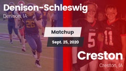 Matchup: Denison-Schleswig vs. Creston  2020