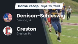 Recap: Denison-Schleswig  vs. Creston  2020
