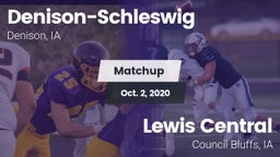 Matchup: Denison-Schleswig vs. Lewis Central  2020
