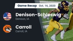 Recap: Denison-Schleswig  vs. Carroll  2020