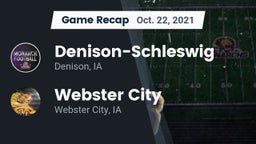 Recap: Denison-Schleswig  vs. Webster City  2021