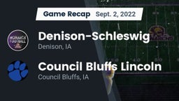 Recap: Denison-Schleswig  vs. Council Bluffs Lincoln  2022