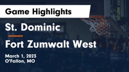 St. Dominic  vs Fort Zumwalt West  Game Highlights - March 1, 2023