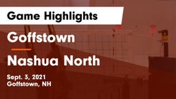 Goffstown  vs Nashua North  Game Highlights - Sept. 3, 2021
