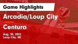 Arcadia/Loup City  vs Centura  Game Highlights - Aug. 30, 2022