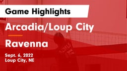 Arcadia/Loup City  vs Ravenna Game Highlights - Sept. 6, 2022