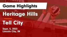 Heritage Hills  vs Tell City  Game Highlights - Sept. 5, 2023