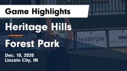 Heritage Hills  vs Forest Park  Game Highlights - Dec. 10, 2020