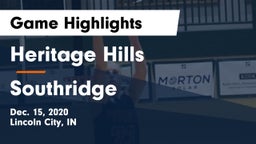 Heritage Hills  vs Southridge  Game Highlights - Dec. 15, 2020
