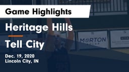 Heritage Hills  vs Tell City  Game Highlights - Dec. 19, 2020