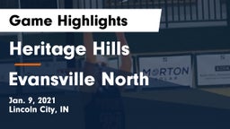 Heritage Hills  vs Evansville North  Game Highlights - Jan. 9, 2021