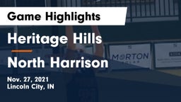 Heritage Hills  vs North Harrison  Game Highlights - Nov. 27, 2021