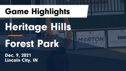 Heritage Hills  vs Forest Park  Game Highlights - Dec. 9, 2021