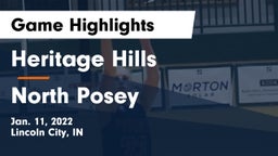 Heritage Hills  vs North Posey  Game Highlights - Jan. 11, 2022