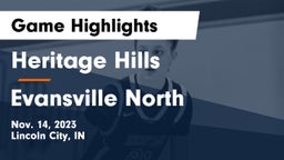 Heritage Hills  vs Evansville North  Game Highlights - Nov. 14, 2023