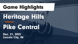 Heritage Hills  vs Pike Central  Game Highlights - Dec. 21, 2023