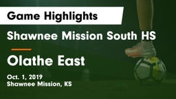 Shawnee Mission South HS vs Olathe East  Game Highlights - Oct. 1, 2019