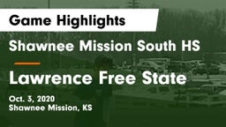 Shawnee Mission South HS vs Lawrence Free State  Game Highlights - Oct. 3, 2020